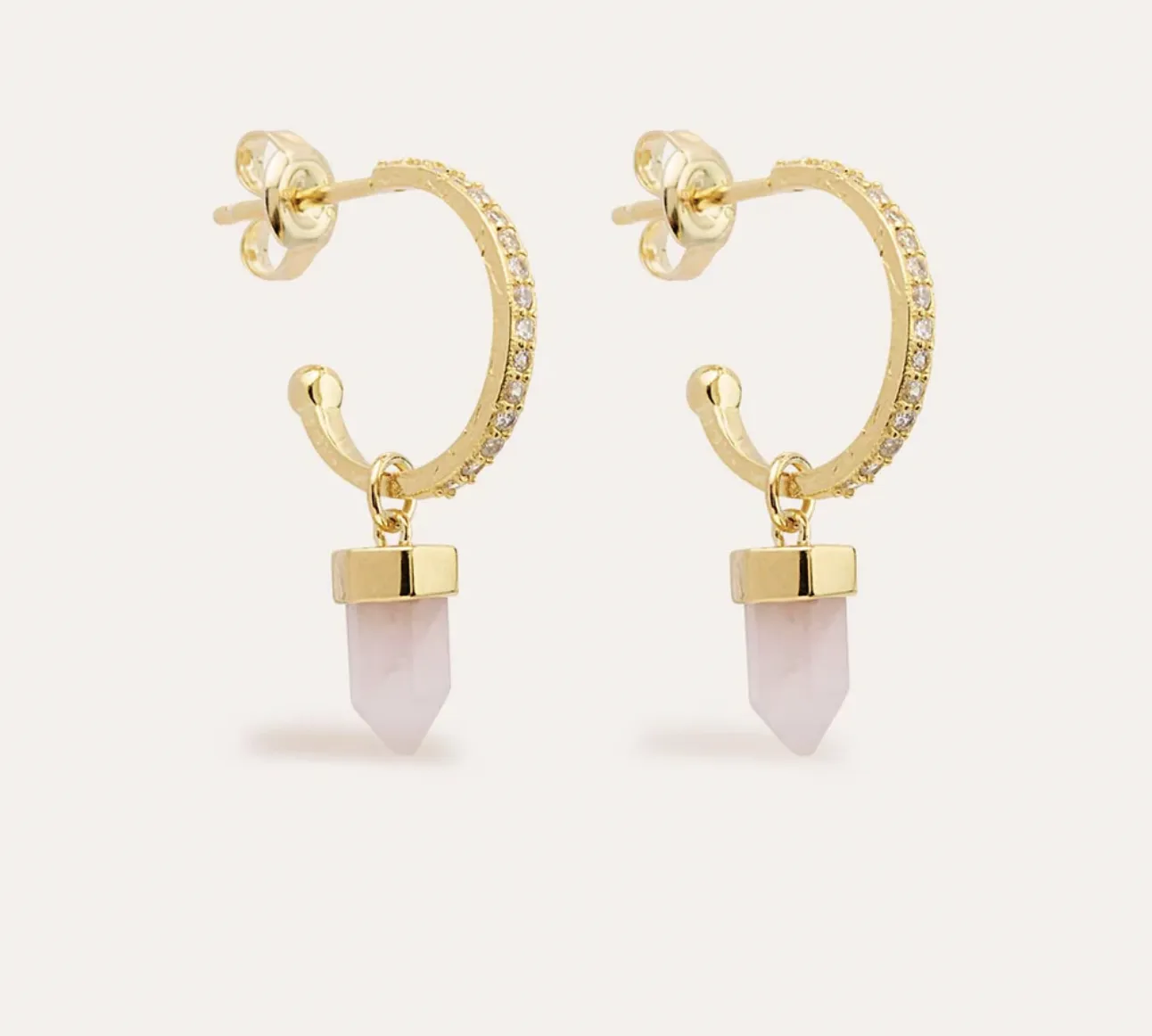 Intention Of Love Hoops / Gold