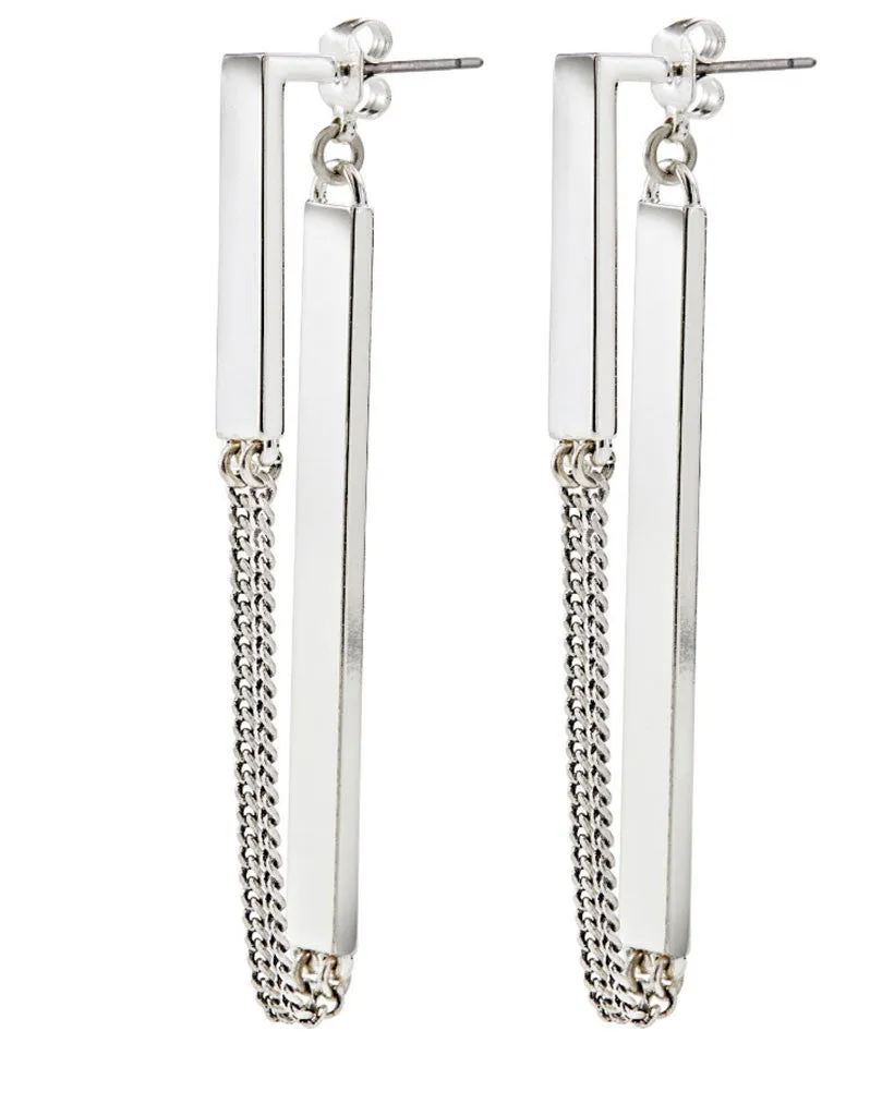 Jenny Bird Zenith Earrings in Silver
