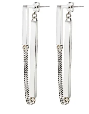 Jenny Bird Zenith Earrings in Silver