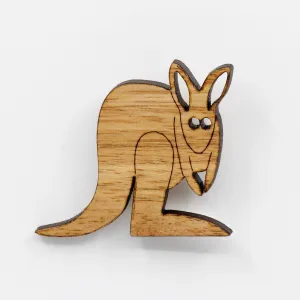 Kangaroo Brooch
