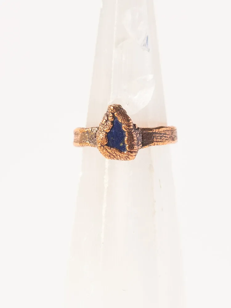 Lapis Lazuli Electroform Rings