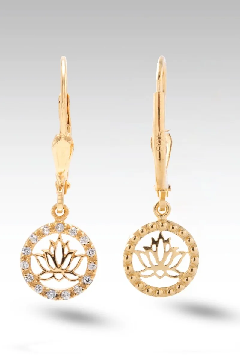 Layers of Perseverance Earrings™ in White Zircon