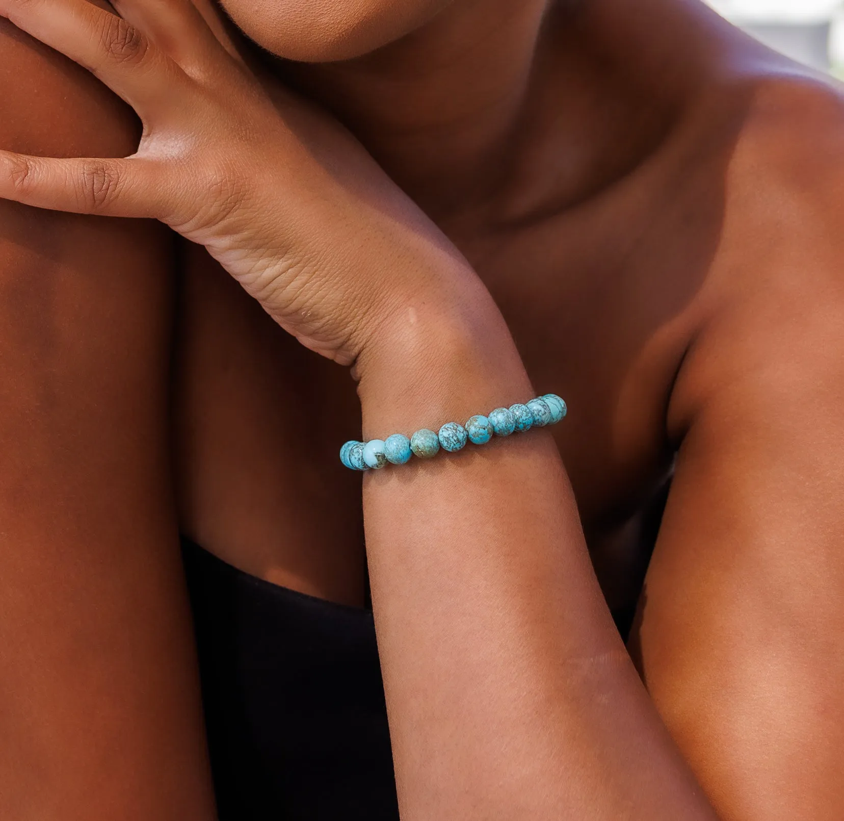 Luxury Turquoise Natural Gemstone Bracelet