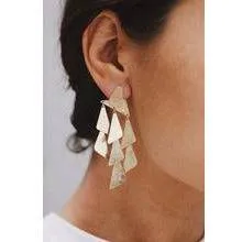 Marcia Moran Annelie Geometric Statement Earrings