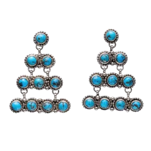 Morenci Turquoise Earrings | Geraldine James