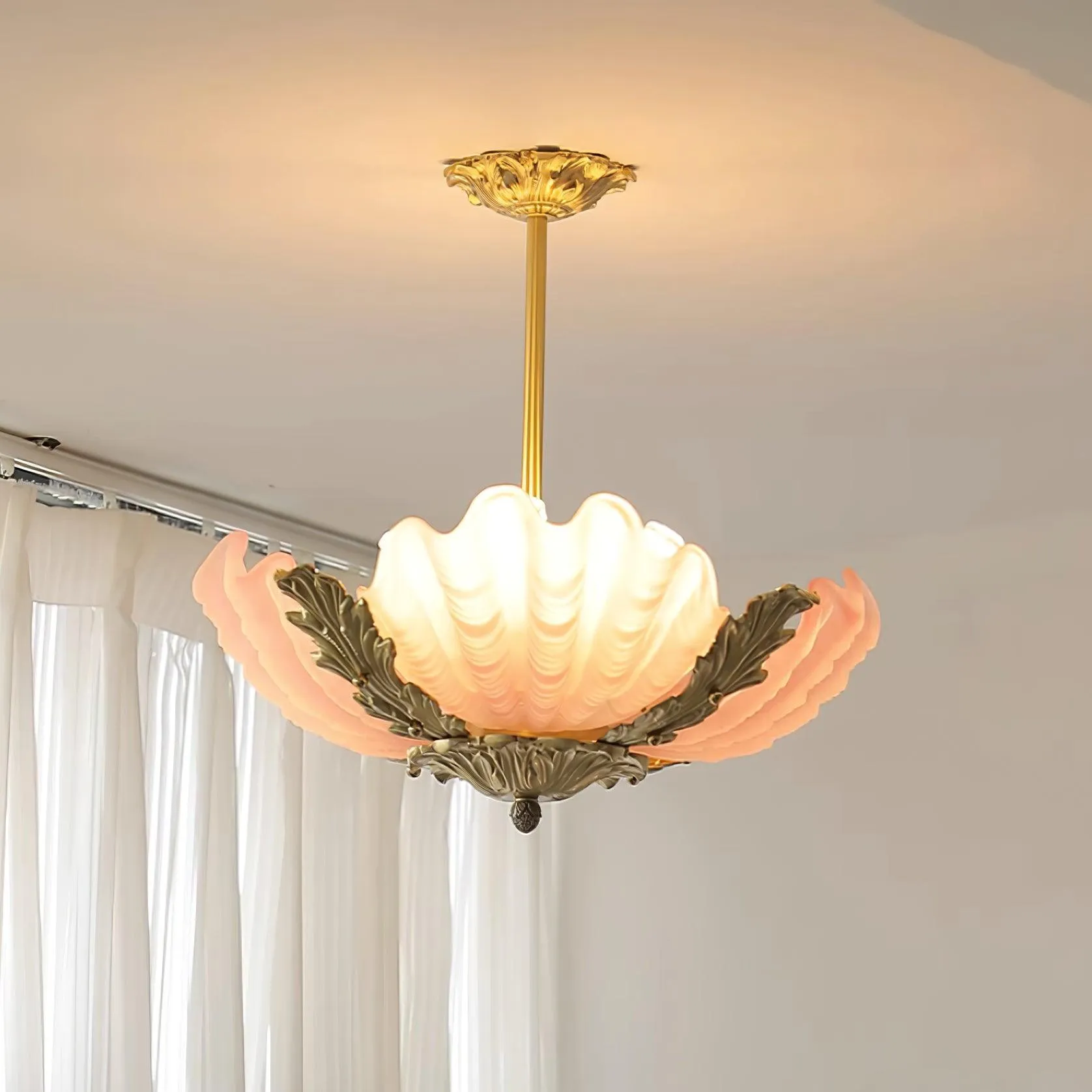 Murano Shell Pendant Lamp