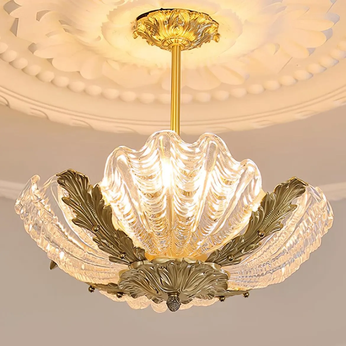 Murano Shell Pendant Lamp