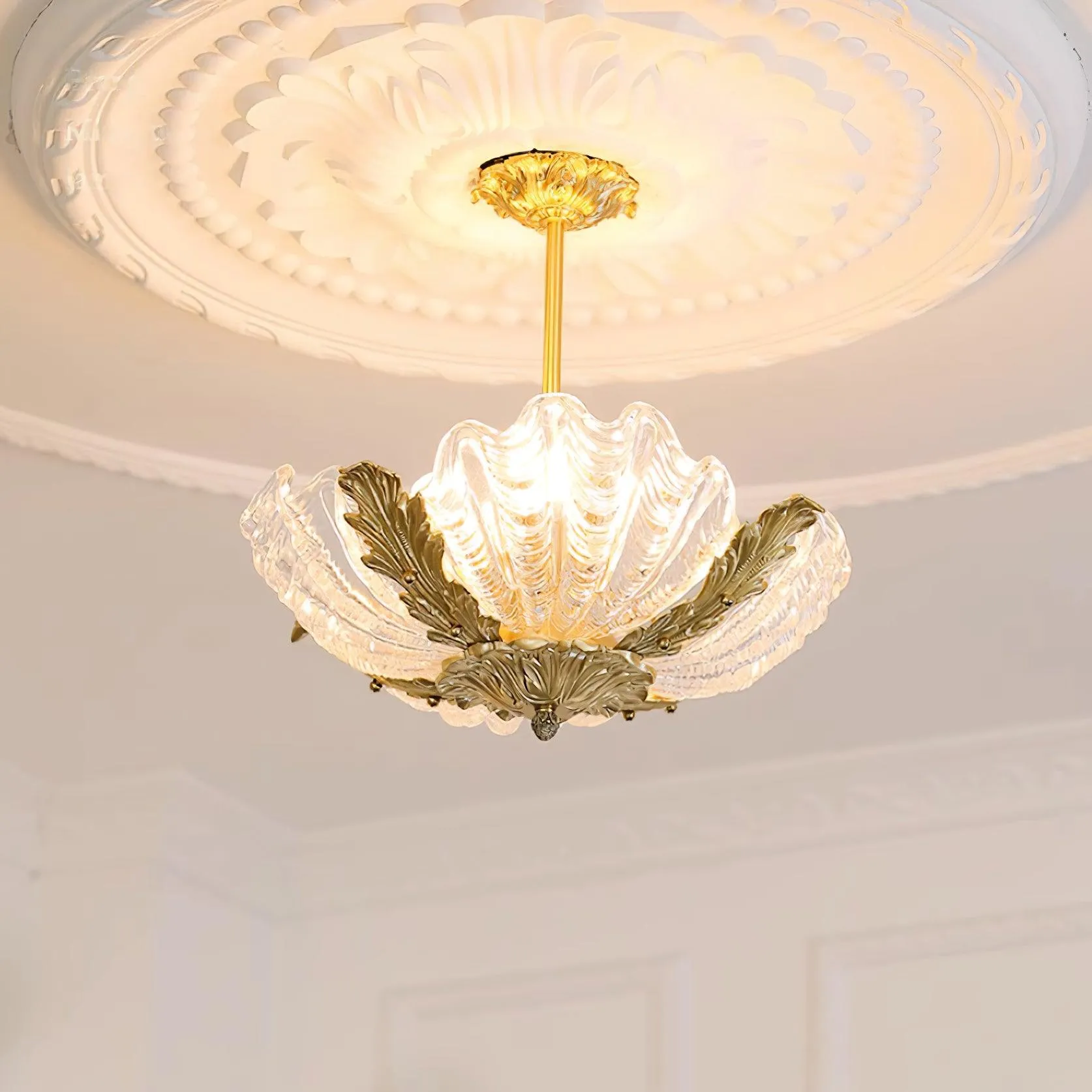 Murano Shell Pendant Lamp