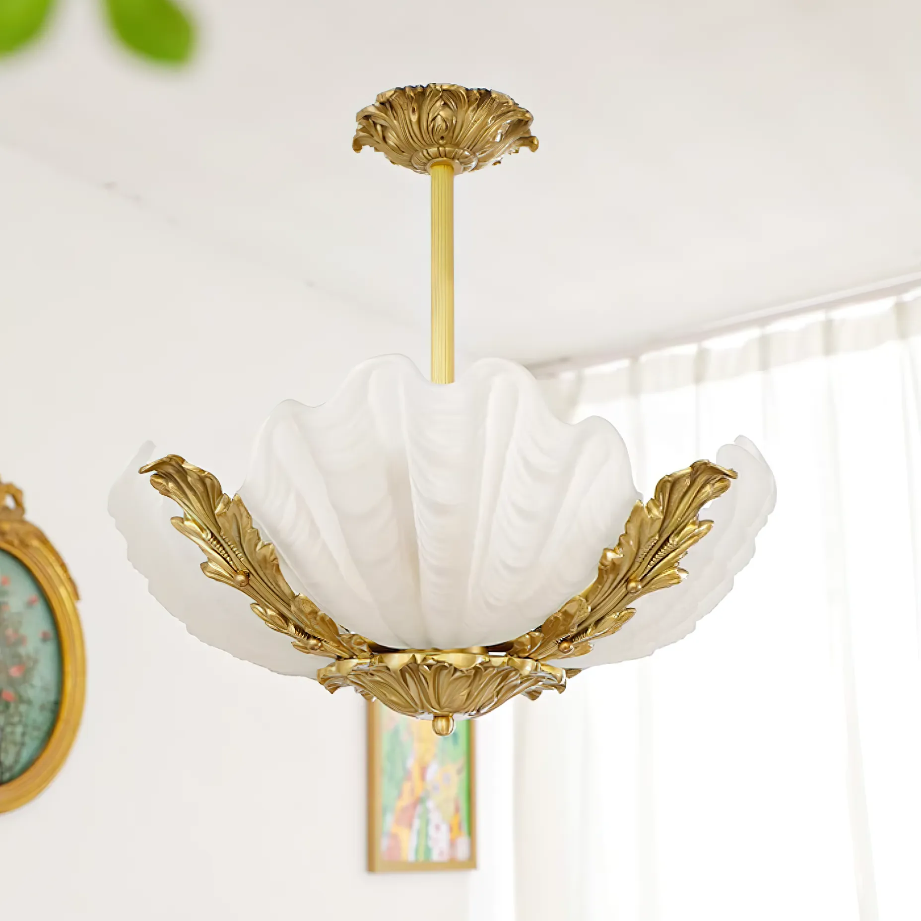 Murano Shell Pendant Lamp