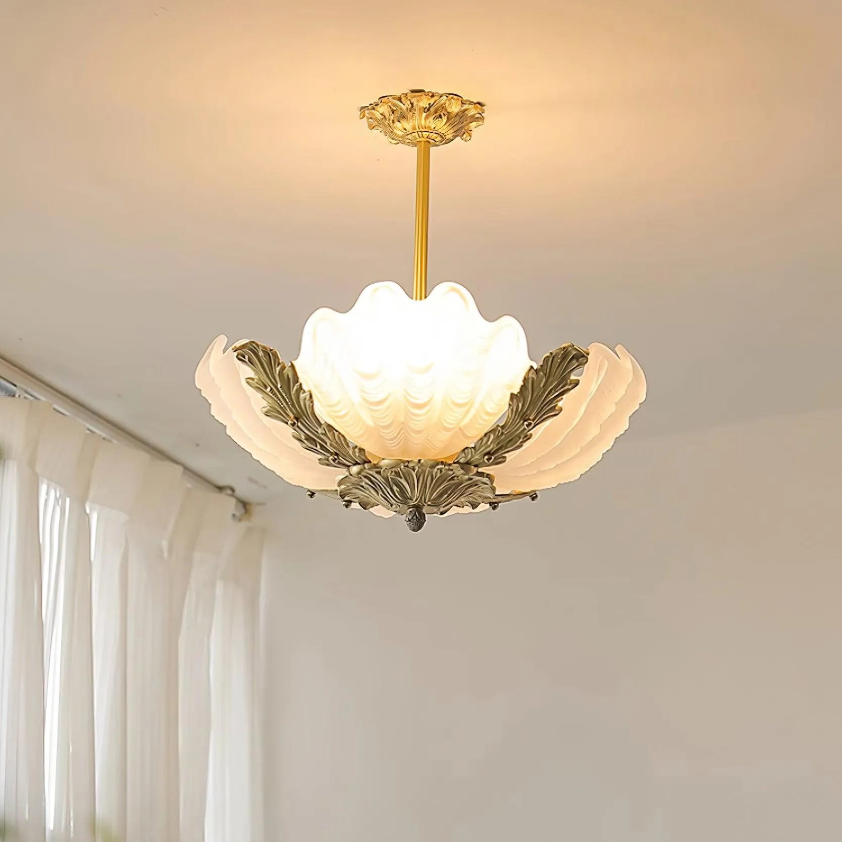 Murano Shell Pendant Lamp
