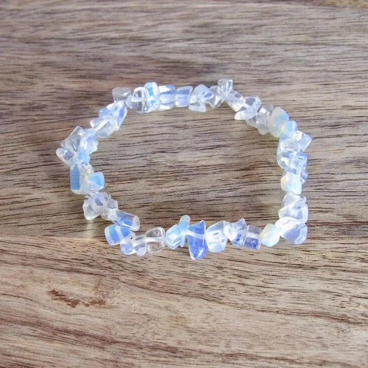Natural Raw Gemstone Bracelets