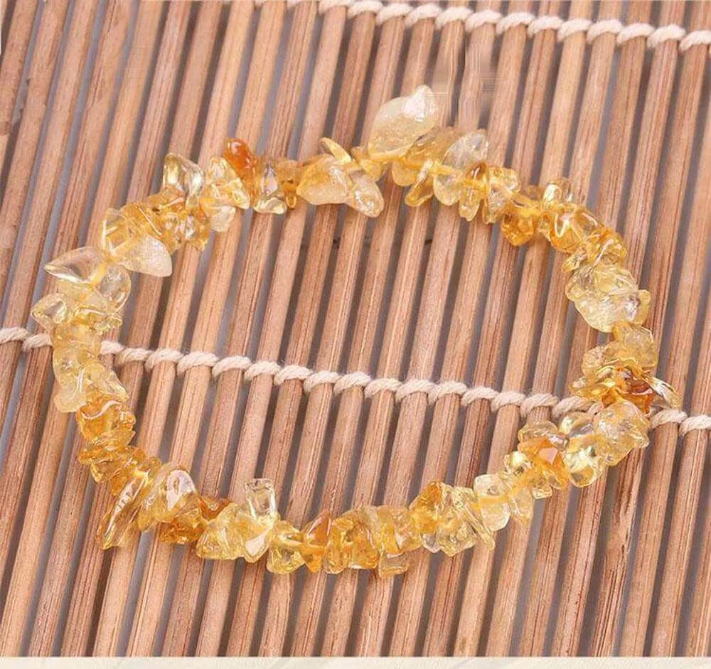 Natural Raw Gemstone Bracelets