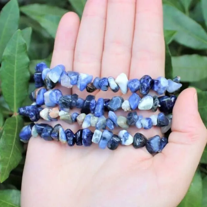 Natural Raw Gemstone Bracelets