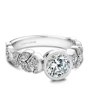 Noam Carver Engagement Ring - B028-01WS-100A