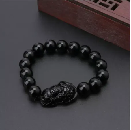 Obsidian Pixiu Couple Bracelet For Men And Women