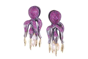 Octopus Earrings