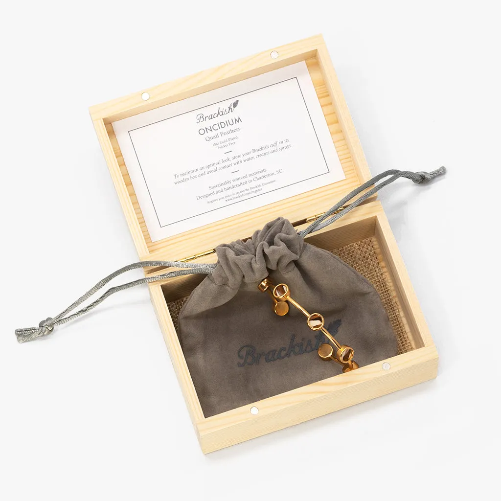 Oncidium Multi-Bezel Cuff
