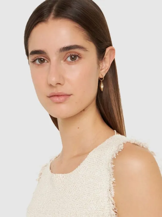 Otiumberg   Kite quartz drop earrings 