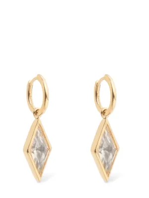 Otiumberg   Kite quartz drop earrings 