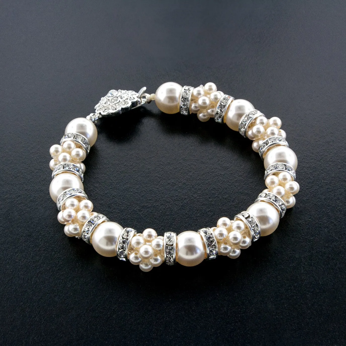 Pearl Cluster Bracelet