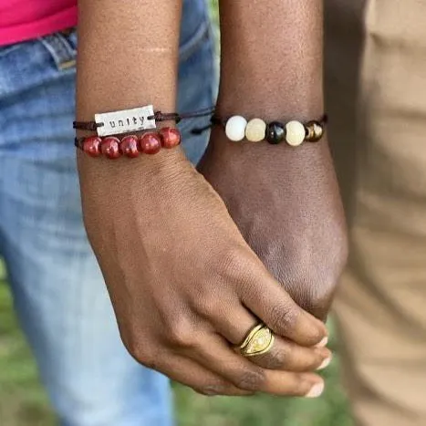 Peony Red Unity Bracelet