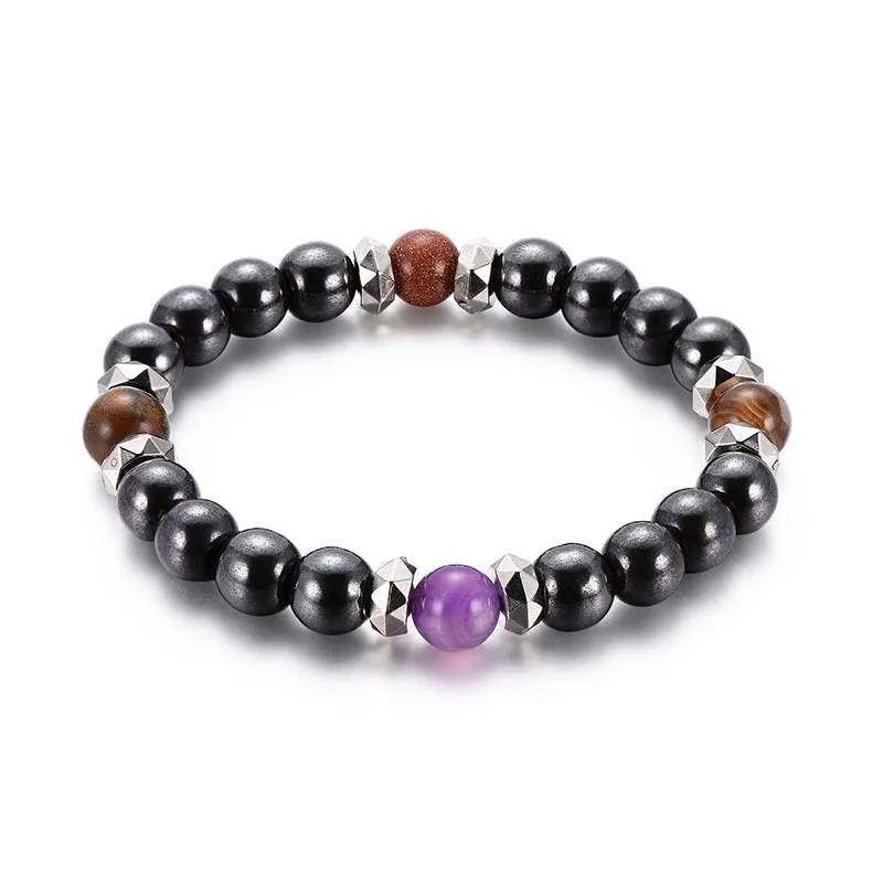 Personalized Retro Round Magnetic Magnet Bracelet European And American Hot Style