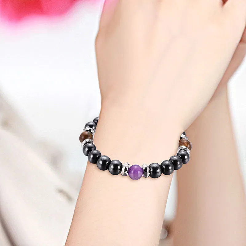 Personalized Retro Round Magnetic Magnet Bracelet European And American Hot Style