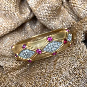 Pink Gold Crystal Bracelet by Sphinx