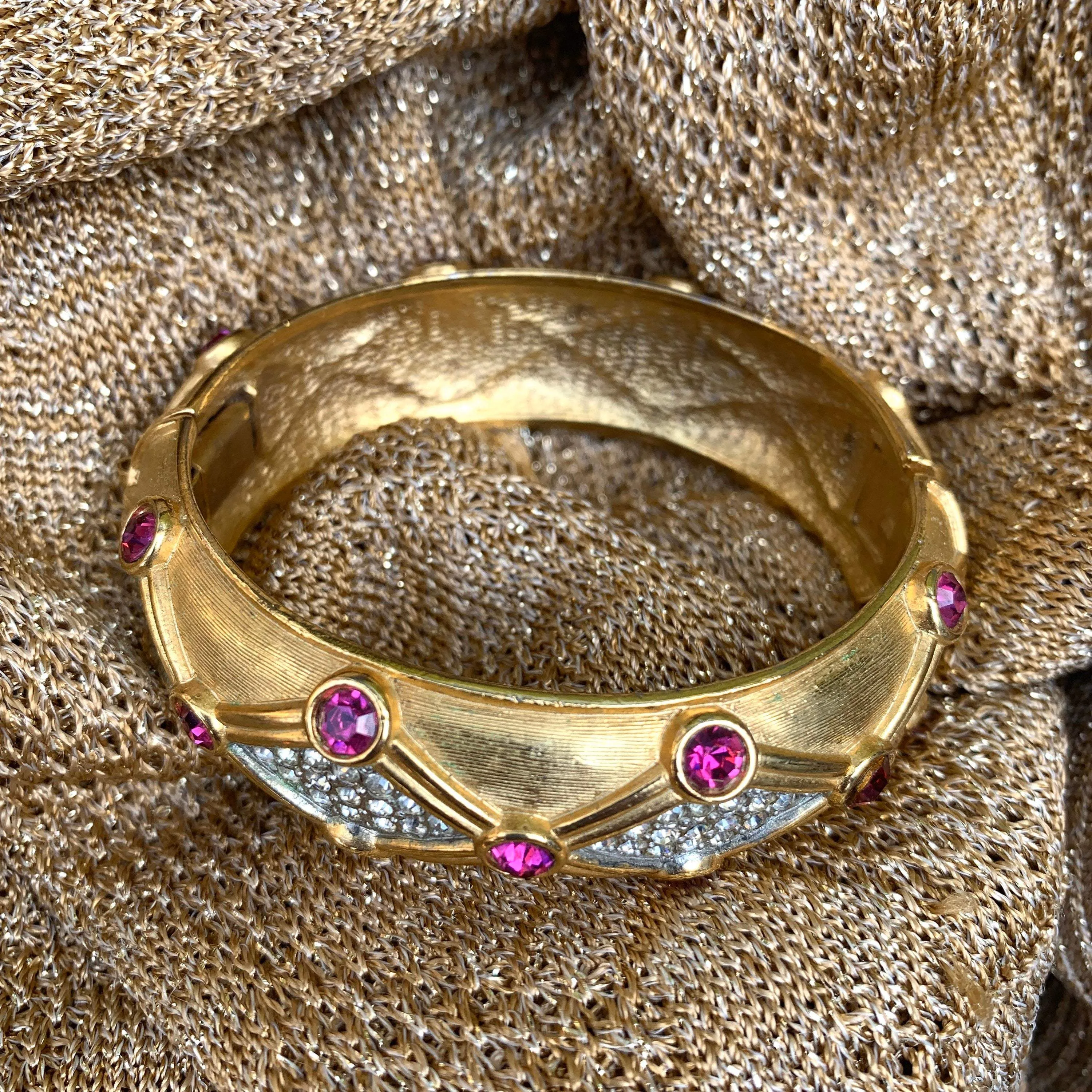 Pink Gold Crystal Bracelet by Sphinx
