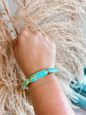 Pink Panache Turquoise Stretch Bracelet