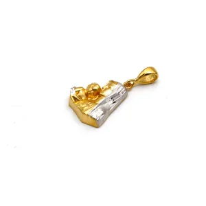 Real Gold 3D Mama Mary 2 Color Pendant 1899 P 1895