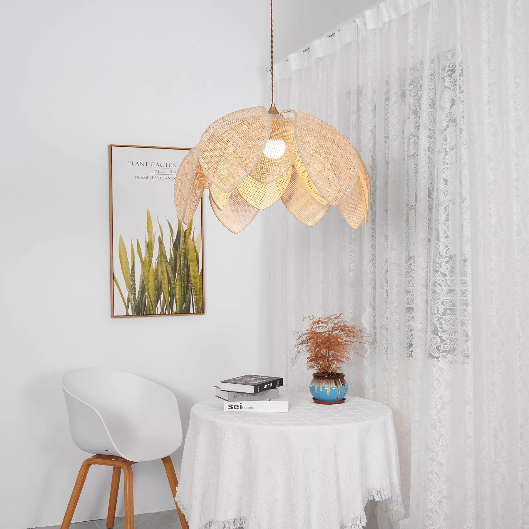 Ritta Pendant Light 25.6″- 11.8″