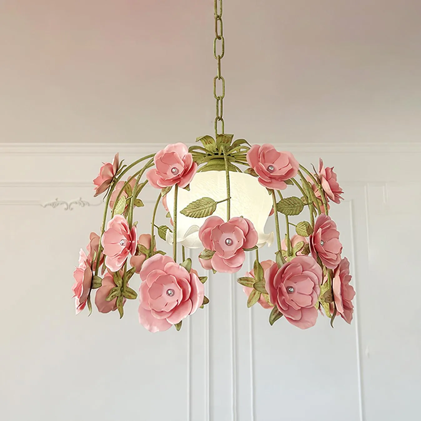 Romantische Flowers Pendant Lamp 13.7″- 47.2″