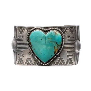 Royston Turquoise Heart Cuff | Ronnie Willie