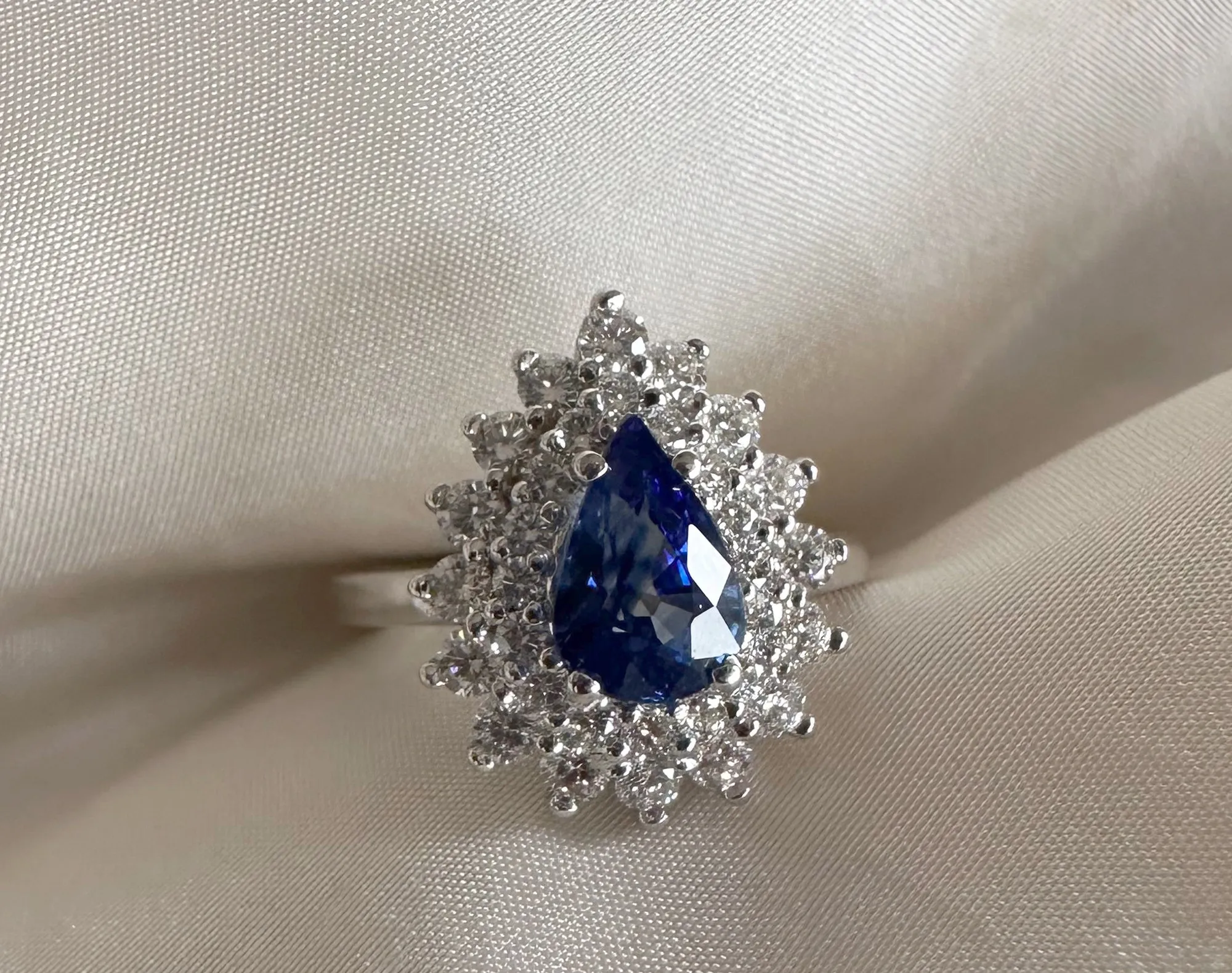 Sapphire Engagement Ring