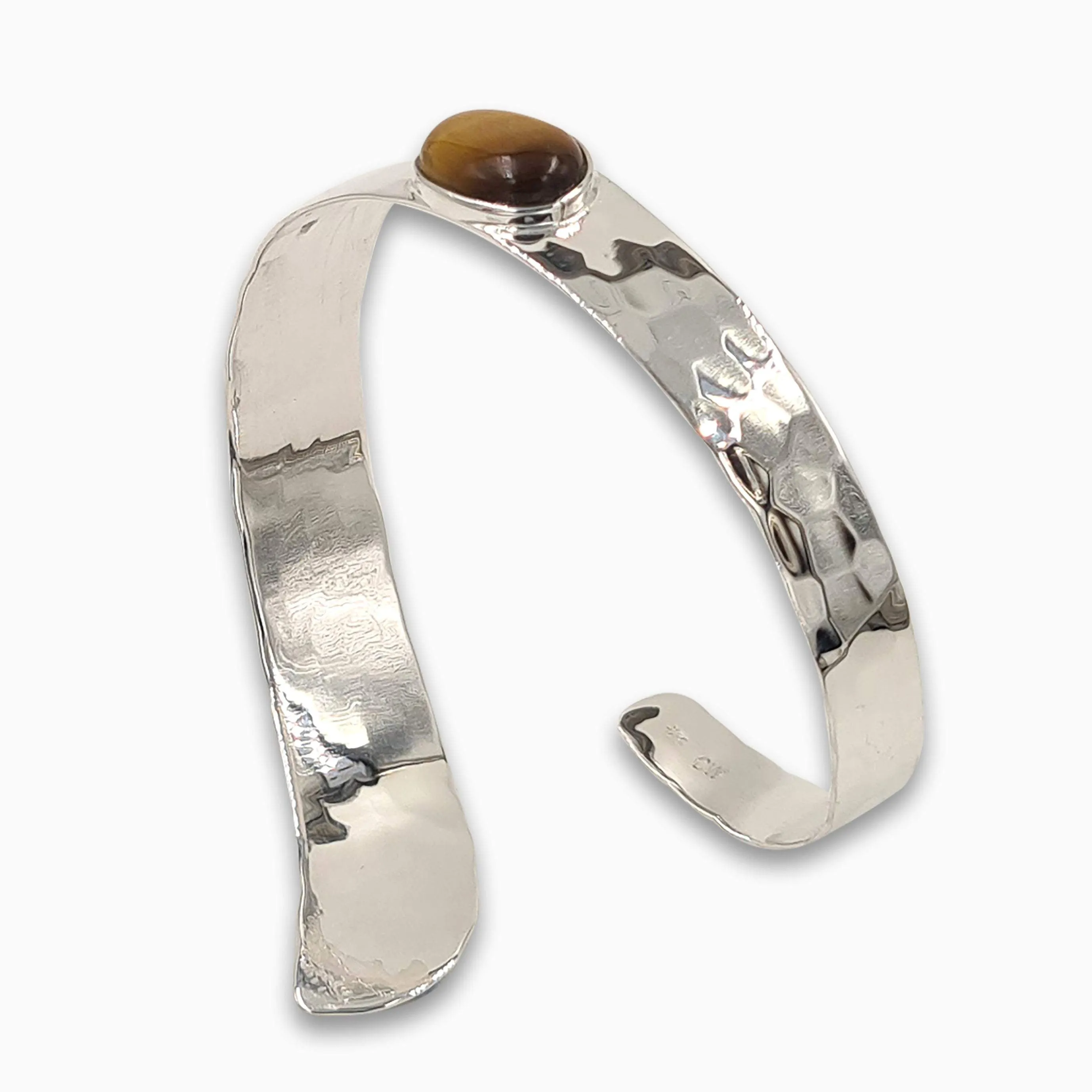 Silver cuff Bracelet Turquoise