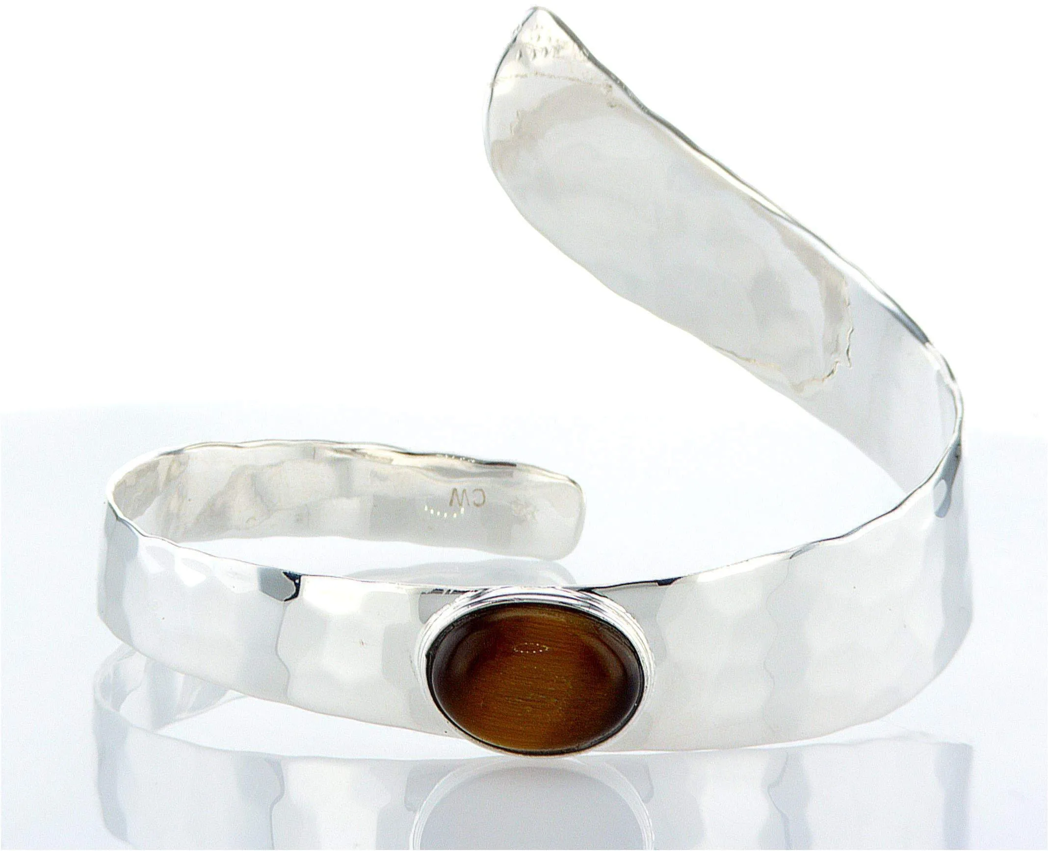 Silver cuff Bracelet Turquoise