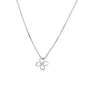 Silver True Lover's Knot Pendant