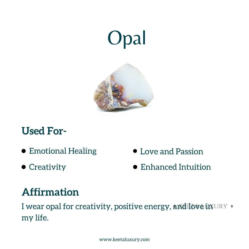 Simplicity Spell - Opal Necklace