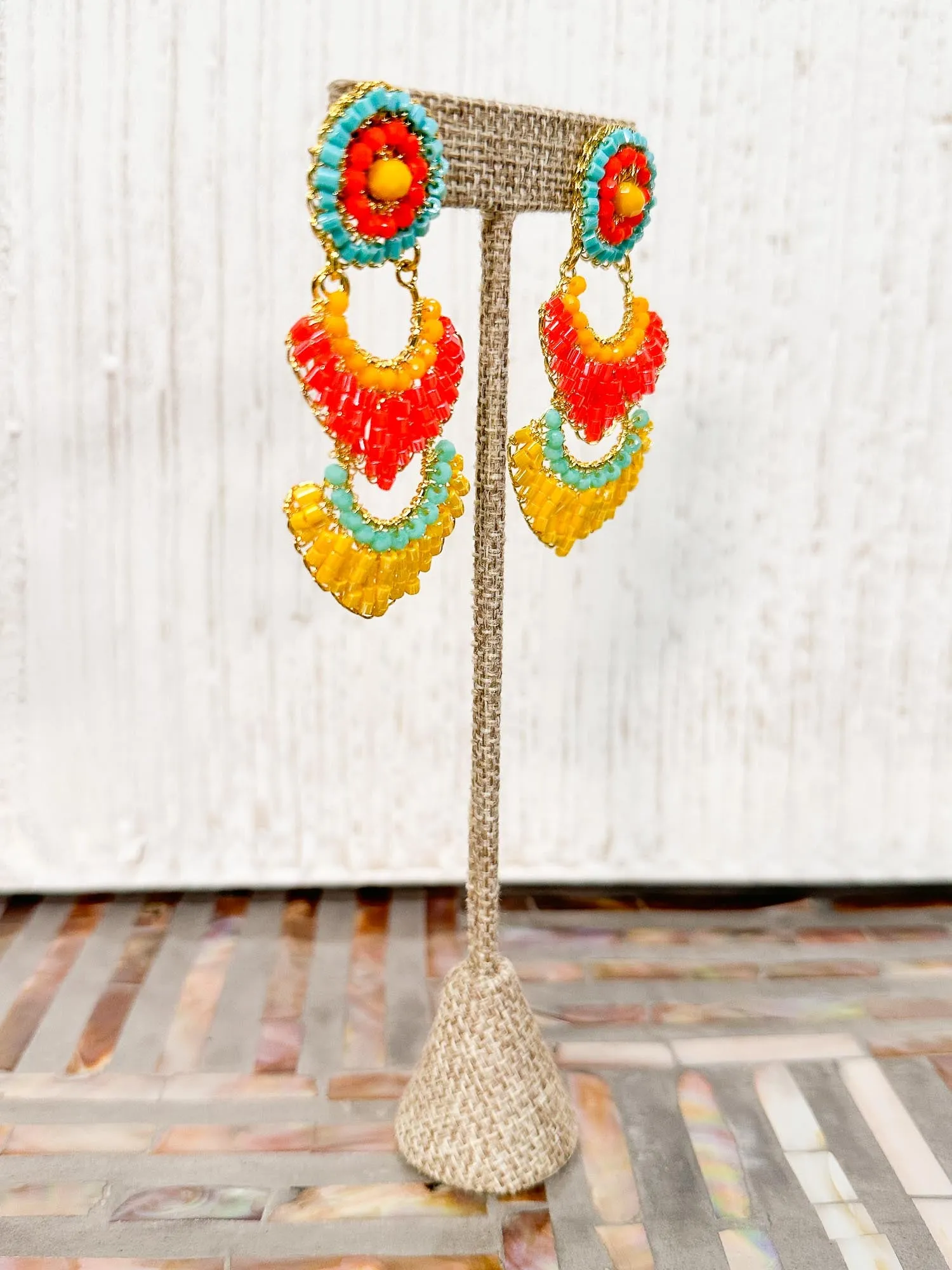 Siren Earrings, Summer Vibe Mix