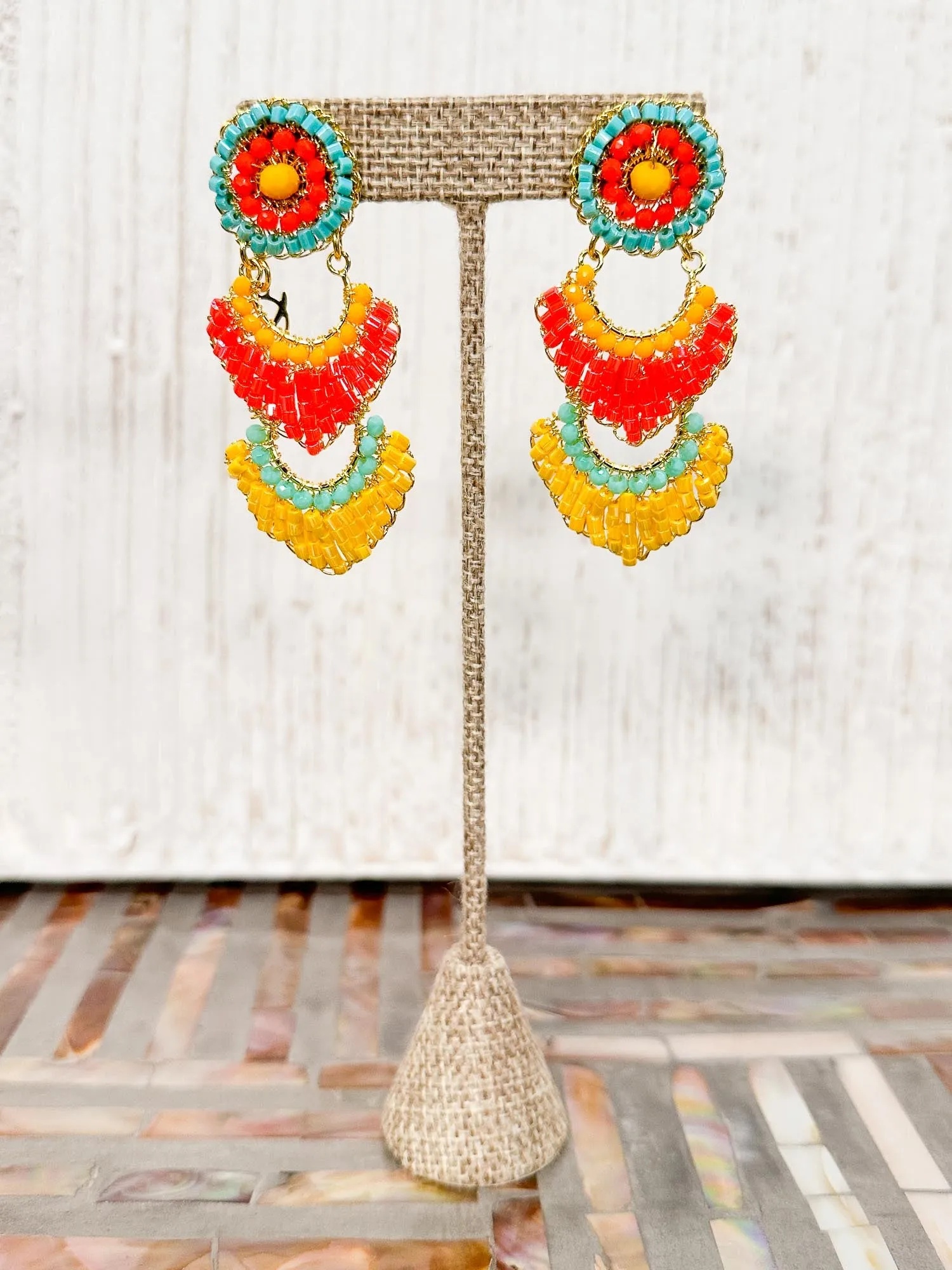 Siren Earrings, Summer Vibe Mix