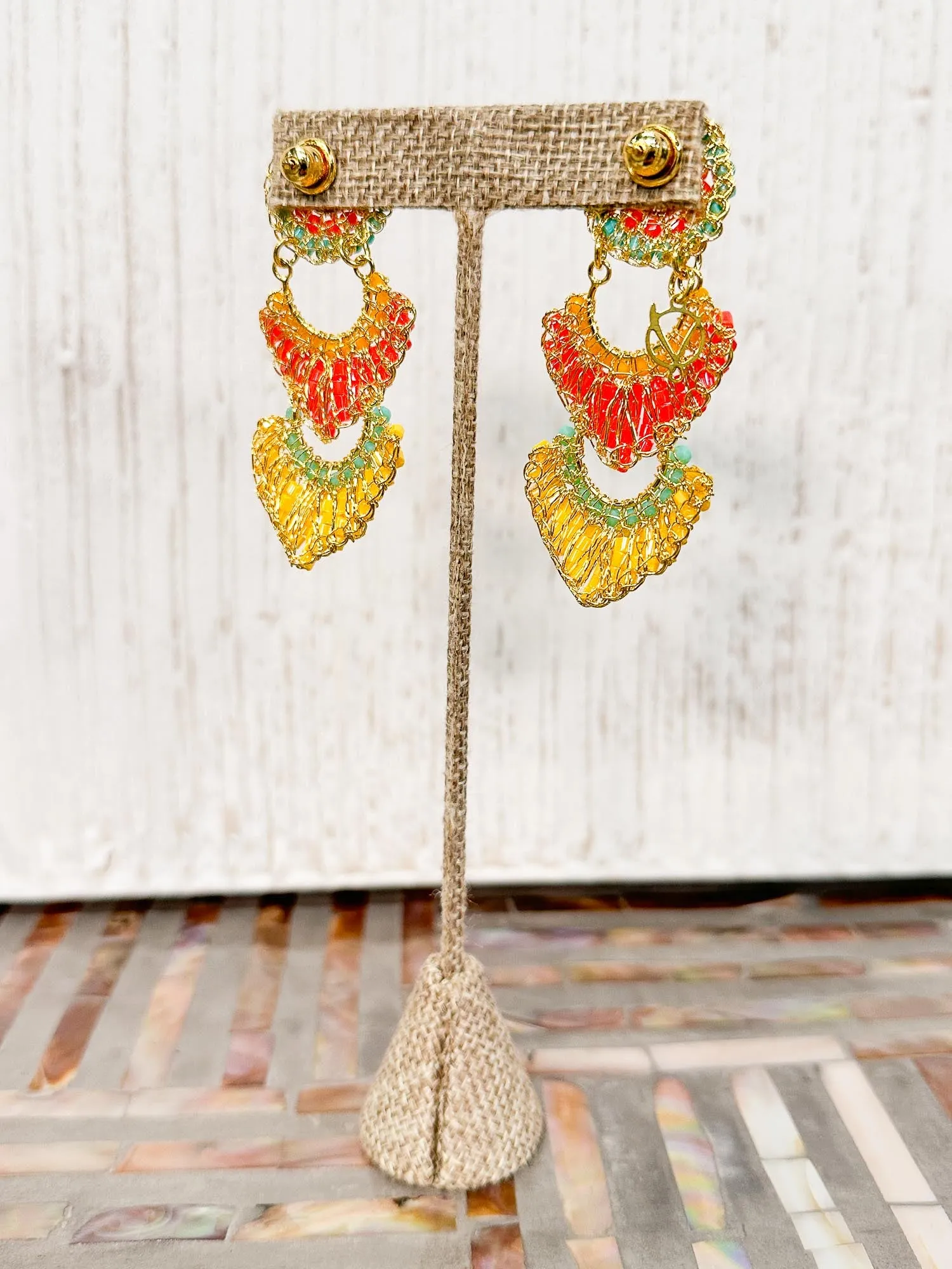 Siren Earrings, Summer Vibe Mix