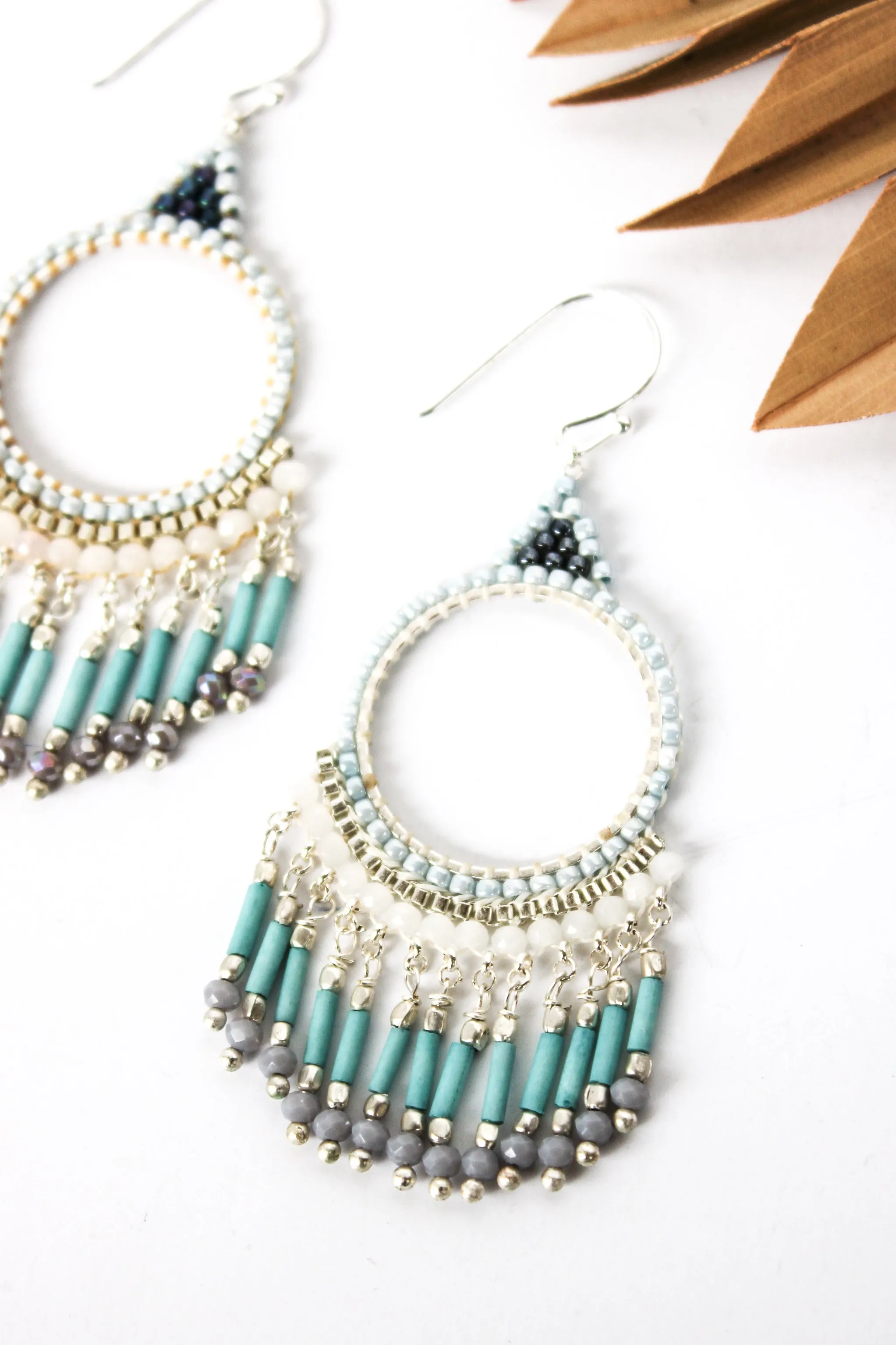 Sm Thai Round Chandelier Earrings