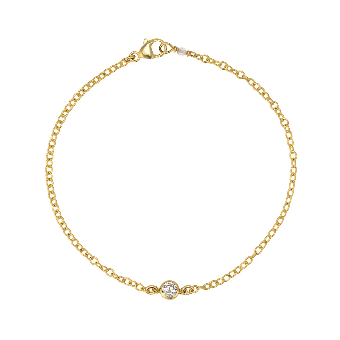 Solitaire Diamond CZ Bracelet