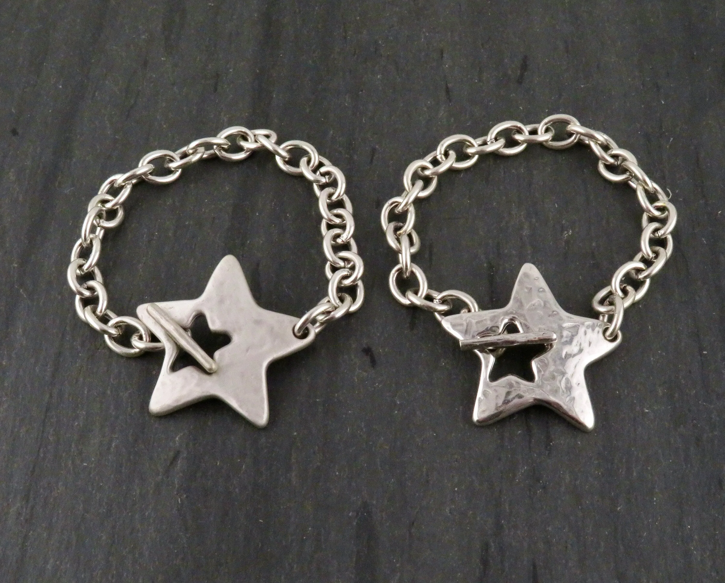 'Star in Front' Bracelet - Silver