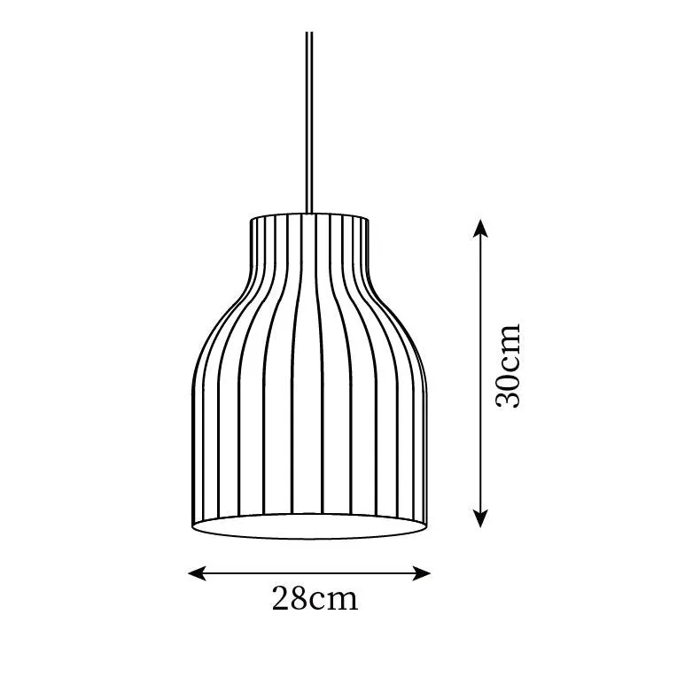 Strand Closed Pendant Light