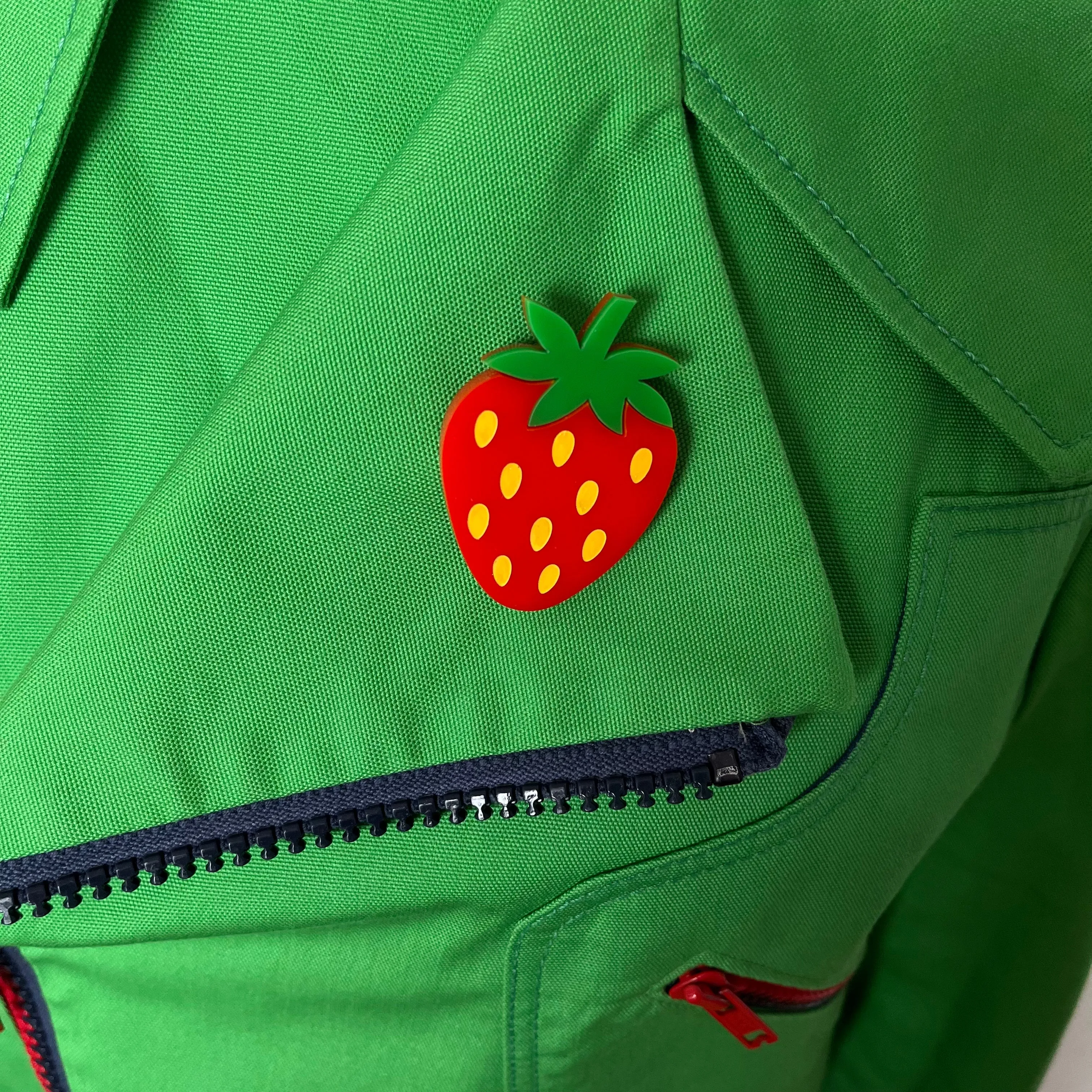 STRAWBERRY Acrylic Brooch