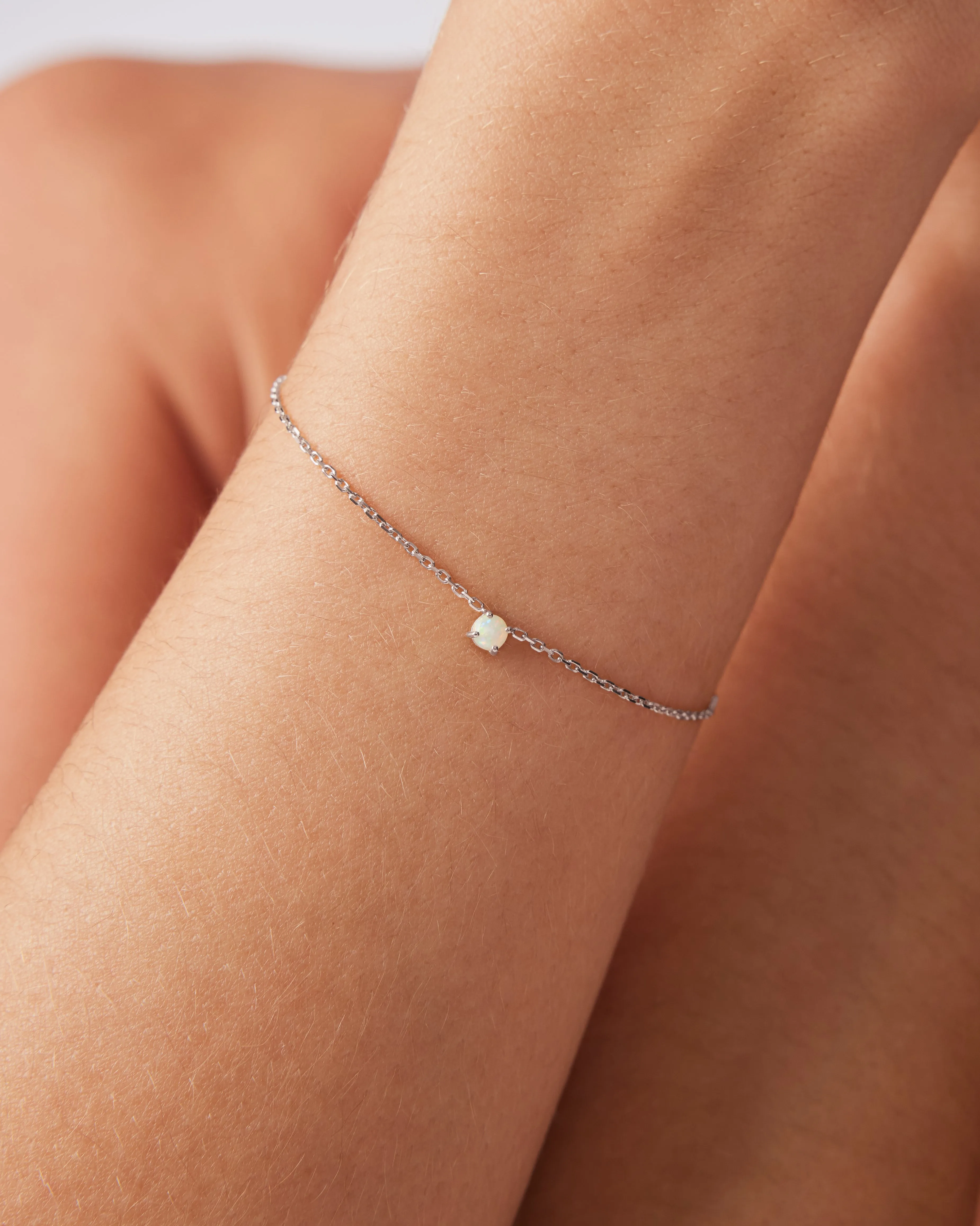 The Opal Birthstone Bracelet