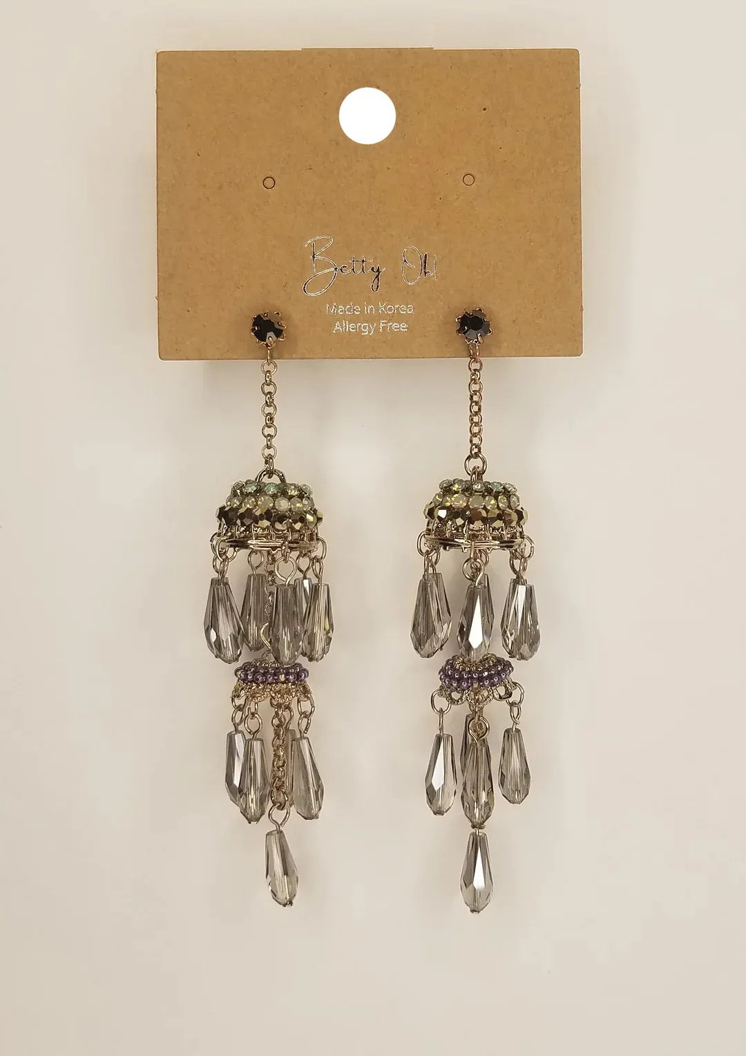 Tiered Chandelier Dangle Earrings