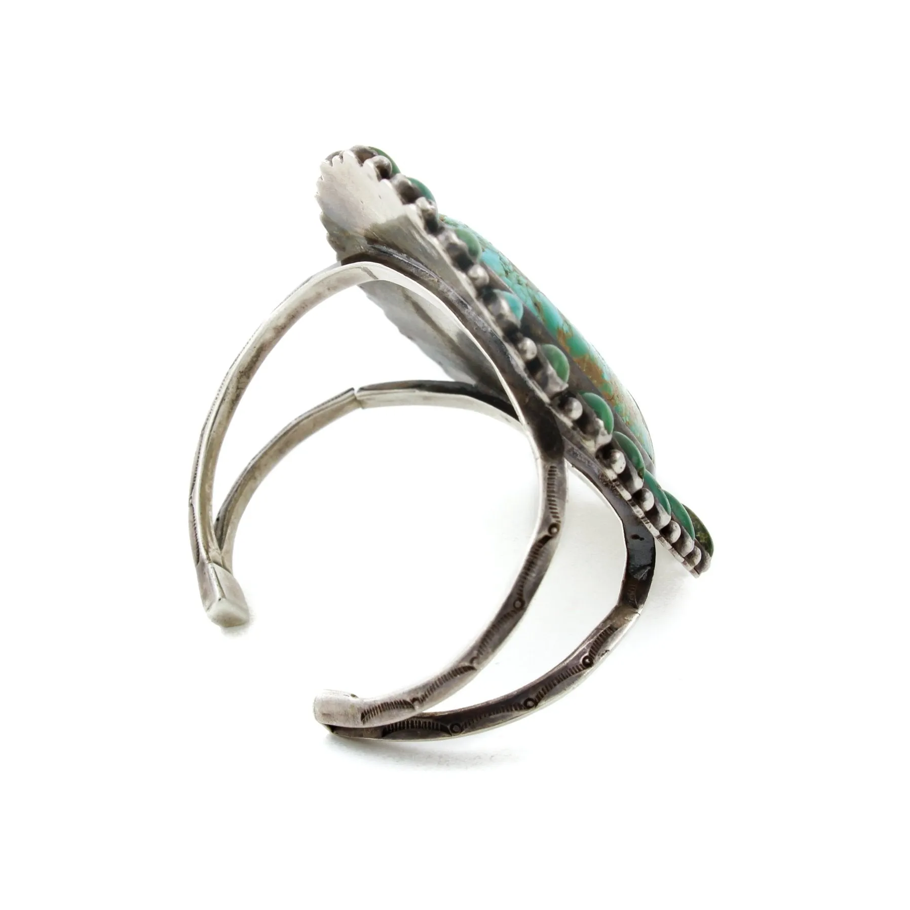Turquoise Vintage Navajo Cuff 1960